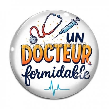 Cabochon Verre - un docteur formidable