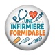 Cabochon Résine - une infirmière formidable