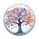 Cabochon Verre - arbre de vie