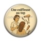 Cabochon Résine - une coiffeuse au top