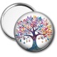 Miroir de poche - arbre de vie