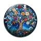 Cabochon Verre - arbre de vie