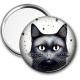 Miroir de poche - chat