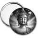 Miroir de poche - bouddha méditation