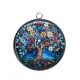 Pendentif Cabochon Argent - arbre de vie