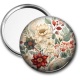 Miroir de poche - fleur
