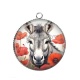Pendentif Cabochon Argent - ane