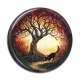 Cabochon Résine - arbre de vie