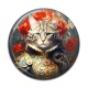 Cabochon Résine - chat