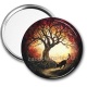 Miroir de poche - arbre de vie