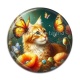 Cabochon Résine - chat