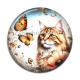 Cabochon Résine - chat