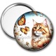 Miroir de poche - chat