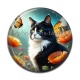Cabochon Résine - chat