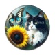 Cabochon Résine - chat