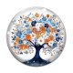 Cabochon Verre - arbre de vie