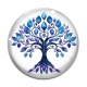 Cabochon Verre - arbre de vie
