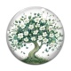Cabochon Verre - arbre de vie