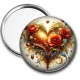 Miroir de poche - coeur