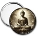 Miroir de poche - bouddha méditation