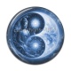 Cabochon Résine - bouddha méditation