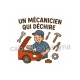 un mécanicien qui déchire