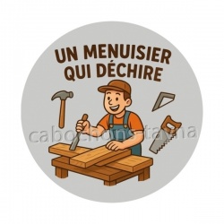 un menuisier qui déchire