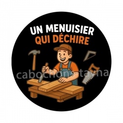 un menuisier qui déchire