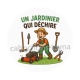 un jardinier qui déchire
