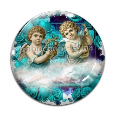 Cabochon Verre - ange