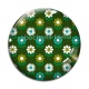 Cabochon Verre - fleurs