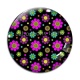 Cabochon Verre - fleurs