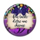 Cabochon Résine - pas facile d'être une chieuse
