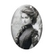 Cabochon Verre Ovale - roux