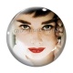 Cabochon Verre - roux
