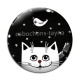 Cabochon Verre - chat