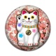 Cabochon Résine - chat chinois