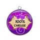 Pendentif Cabochon Argent - 100 °/° chieuse