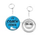 Porte clés décapsuleur - un coach génial