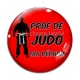Cabochon Verre - prof de judo qui déchire