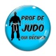 Cabochon Verre - prof de judo qui déchire