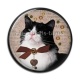 Cabochon Résine - chat
