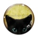Cabochon Verre - chat