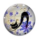 Cabochon Verre - chat