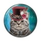 Cabochon Résine - chat