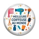 Cabochon Verre - meilleure coiffeuse au monde