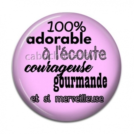 Cabochon Résine - adorable