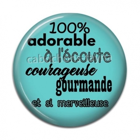 Cabochon Résine - adorable