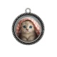 Pendentif Cabochon Argent - chaton