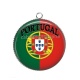 Pendentif Cabochon Argent - portugal